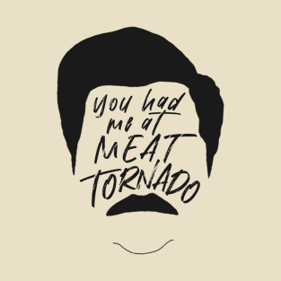 Meat Tornado - Ron Swanson Parks and Rec T-Shirt