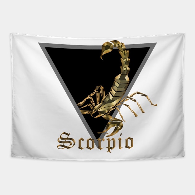 New zodiac Scorpio Tapestry by INDONESIA68