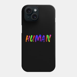 Human Rainbow Pride Month Phone Case