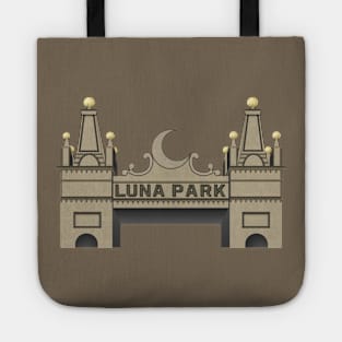 Luna Park Cleveland Mansfield Ohio Tote