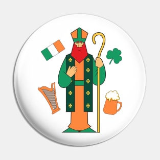 saint patrick Pin