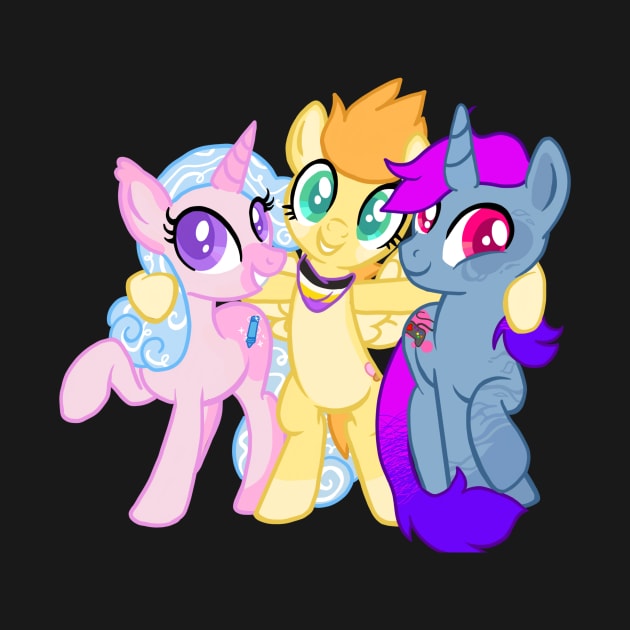 mlp ocs group hug by tyler-rose