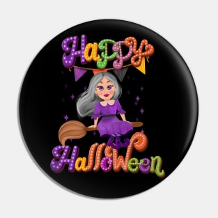 Happy Halloween Pin