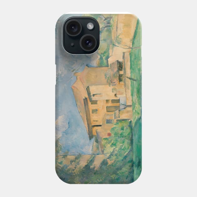 The Farm at the Jas de Bouffan by Paul Cezanne Phone Case by Classic Art Stall