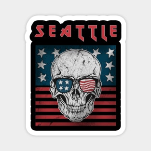 Seattle Maiden State Magnet