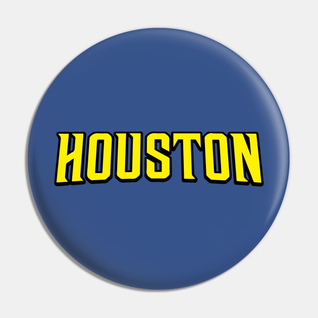 Invincible Houston Pin by e-emporium