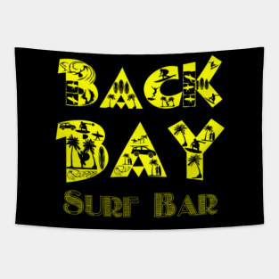 BACK BAY Surf Bar yellow Tapestry