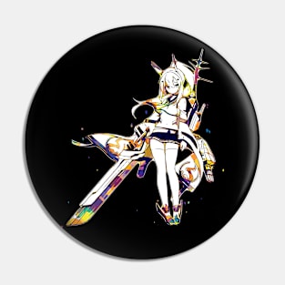 Azur Lane Ayanami Pop Art Pin