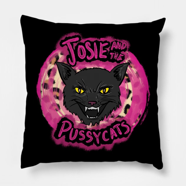 Josie and the Pussycats Pillow by TheEND42