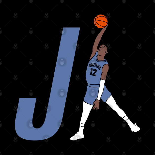 Ja Morant 12, Memphis Basketball by FanSwagUnltd