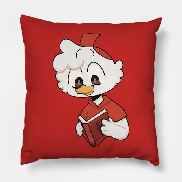 Huey Duck Pillow by Willowsky