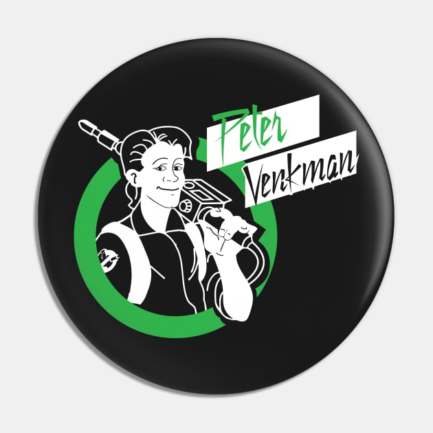 The Real Peter Venkman Pin by Meta Cortex