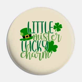 Little Mister Lucky Charm Pin