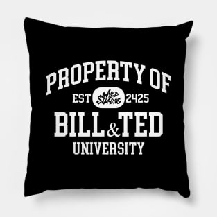 Property of Bill & Ted University Pillow