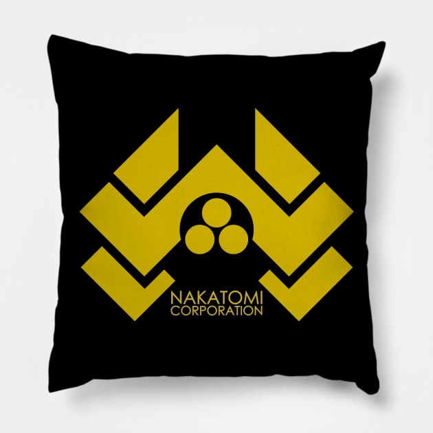 Nakatomi Corporation Pillow by BishopCras