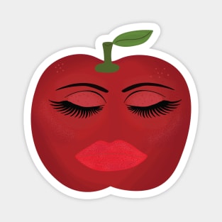 Sweet Red Apple Magnet