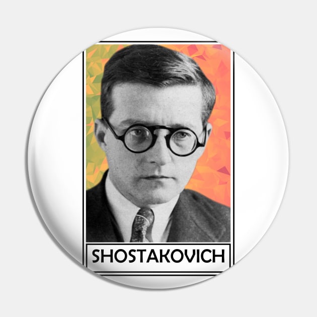 Dmitri Shostakovich Pin by TheMusicophile