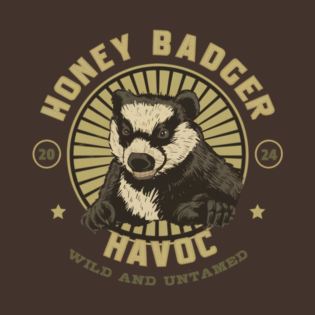 Honey badger by Fudz design