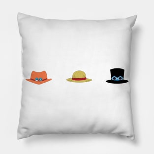 One Piece Ace Luffy Sabo Pillow