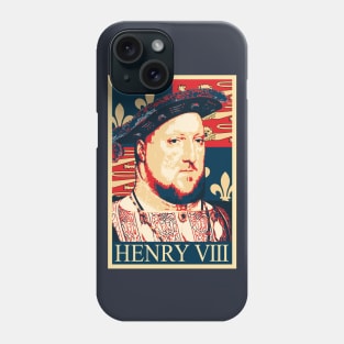 King Henry VIII Propaganda Poster Pop Art Phone Case