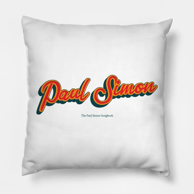 Paul Simon Pillow by PowelCastStudio