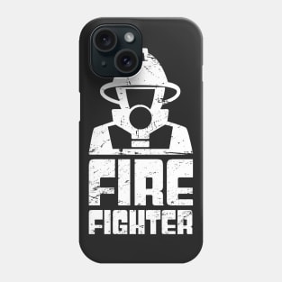 Distressed Firefighter Design Phone Case