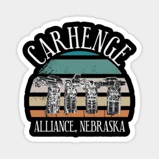 Carhenge Nebraska Magnet