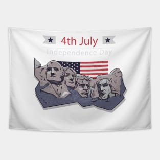 happy 4th of July independence day Tapestry