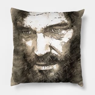 JOEL - A tribute to the LEGEND - Fan Art Sketch Artwork Pillow