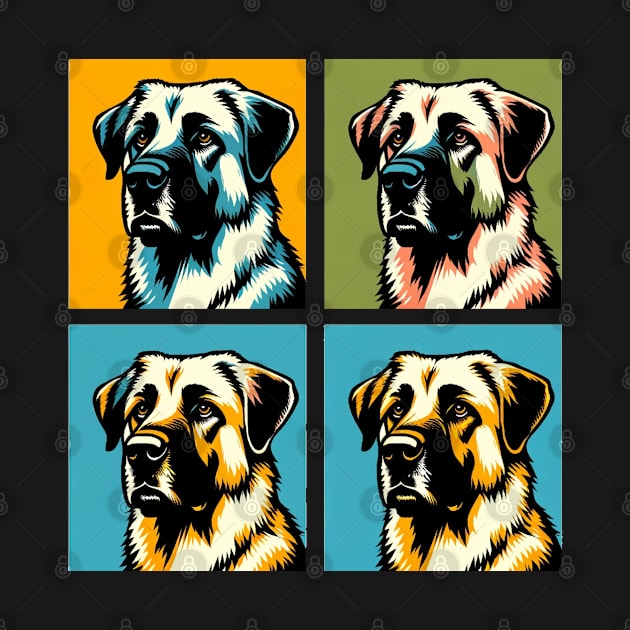 Anatolian Shepherd Pop Art - Dog Lovers by PawPopArt