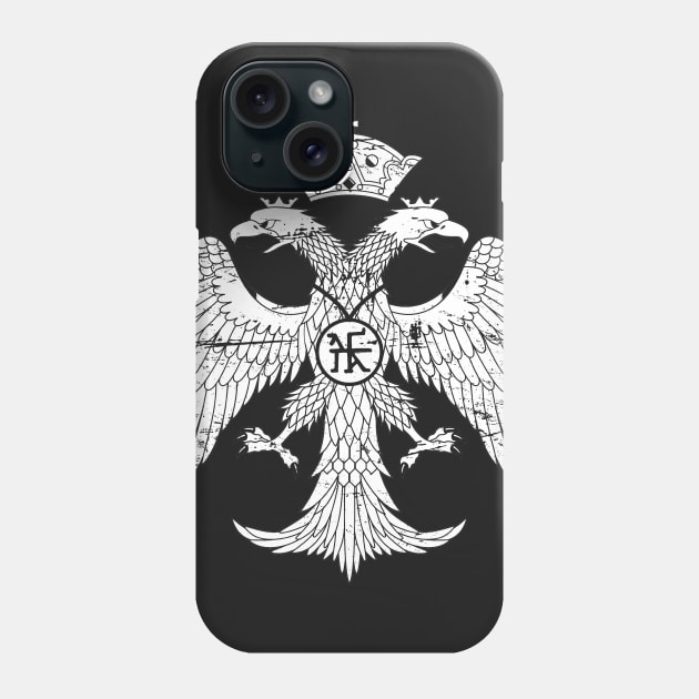 Palaiologos Dynasty - Byzantine Empire Eagle Phone Case by MeatMan