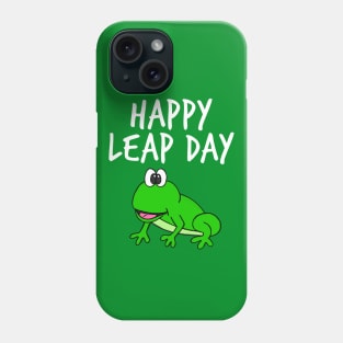 Happy Leap Day Frog 29 Feb 2024 Phone Case