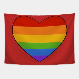 Gay Heart Tapestry