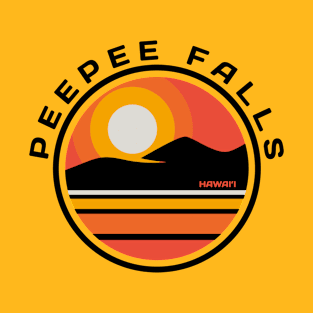 Peepee Falls, HI - Golden Hour T-Shirt