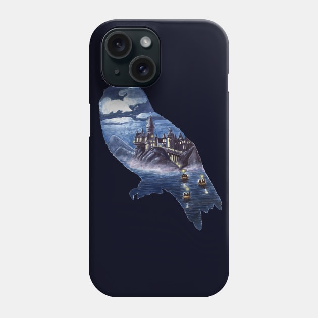 Owl Castle Phone Case by CrowleyCreations