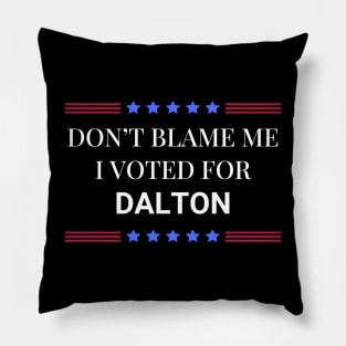 Road House: Dont Blame Me I Voted For Dalton Pillow