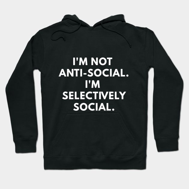 selectively social sweatshirt