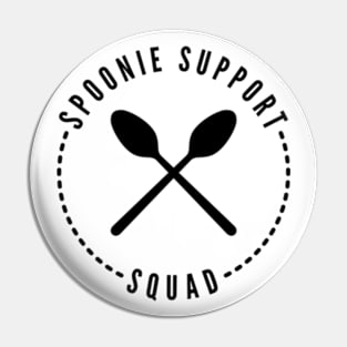 Spoonie Support Squad Pin