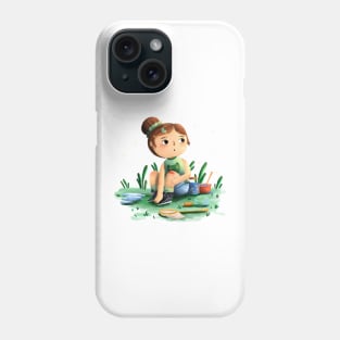 Froggy Girl Phone Case