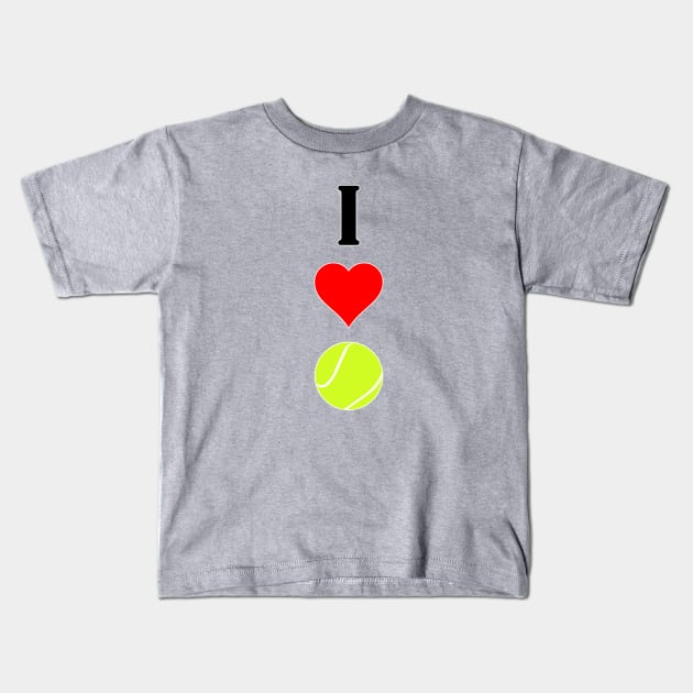 I Love Sports' Graphic Printed Kids T-shirt