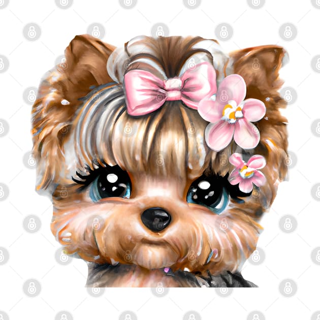 Cute Baby Yorkshire Terrier by CBV