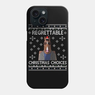 BoJack Horseman Regrettable Christmas Choices Phone Case