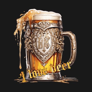 Mug Beers - I love beer T-Shirt