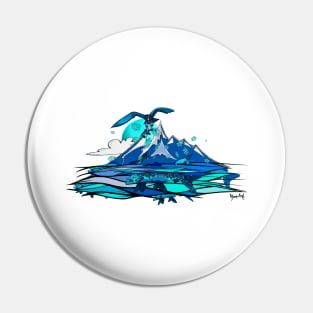 Ice Trout Hunt Pin