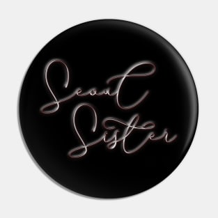 Seoul Sister Pin