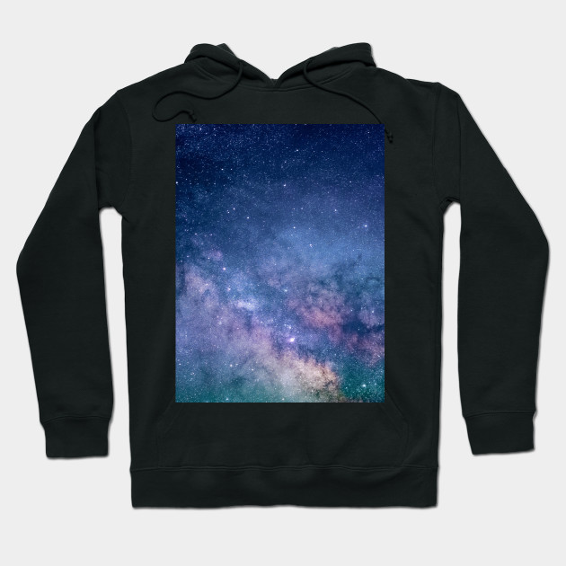 star blue galaxy hoodie