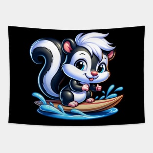 Surfin' Skunk Sprout Tapestry