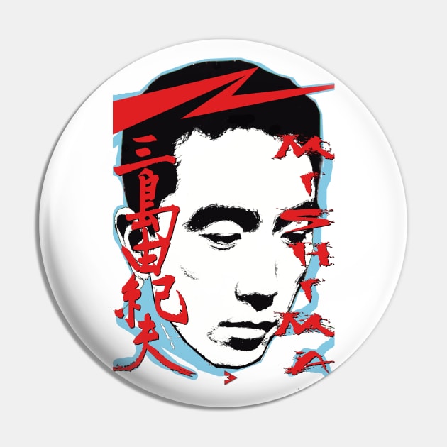 Yukio Mishima - Confessions of a Mask Pin by Exile Kings 