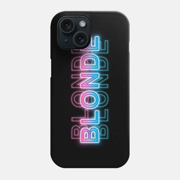 blonde Phone Case by Sanzida Design