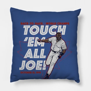 Joe Carter Touch 'Em All Pillow